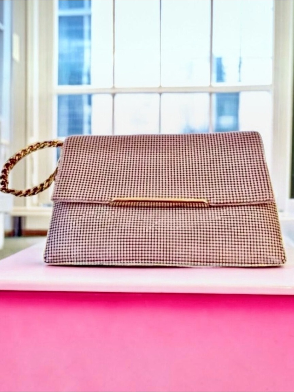 Minco Designer Handbag Wristlet Beaded NIGHTLIFE ENVELOPE Australia NEW